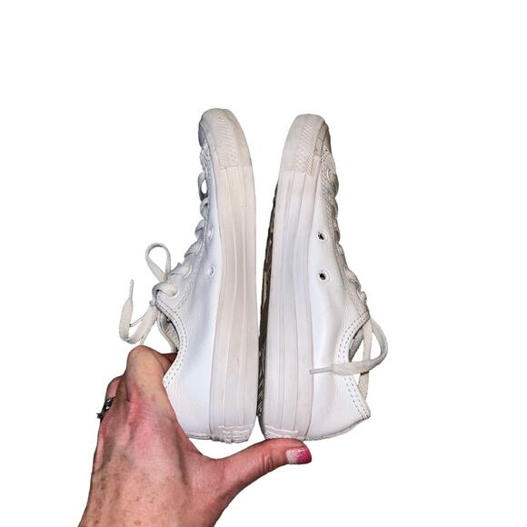 Converse Chuck Taylor All Star Leather low top unisex sneaker M4.5/W6.5 - Picture 9 of 11
